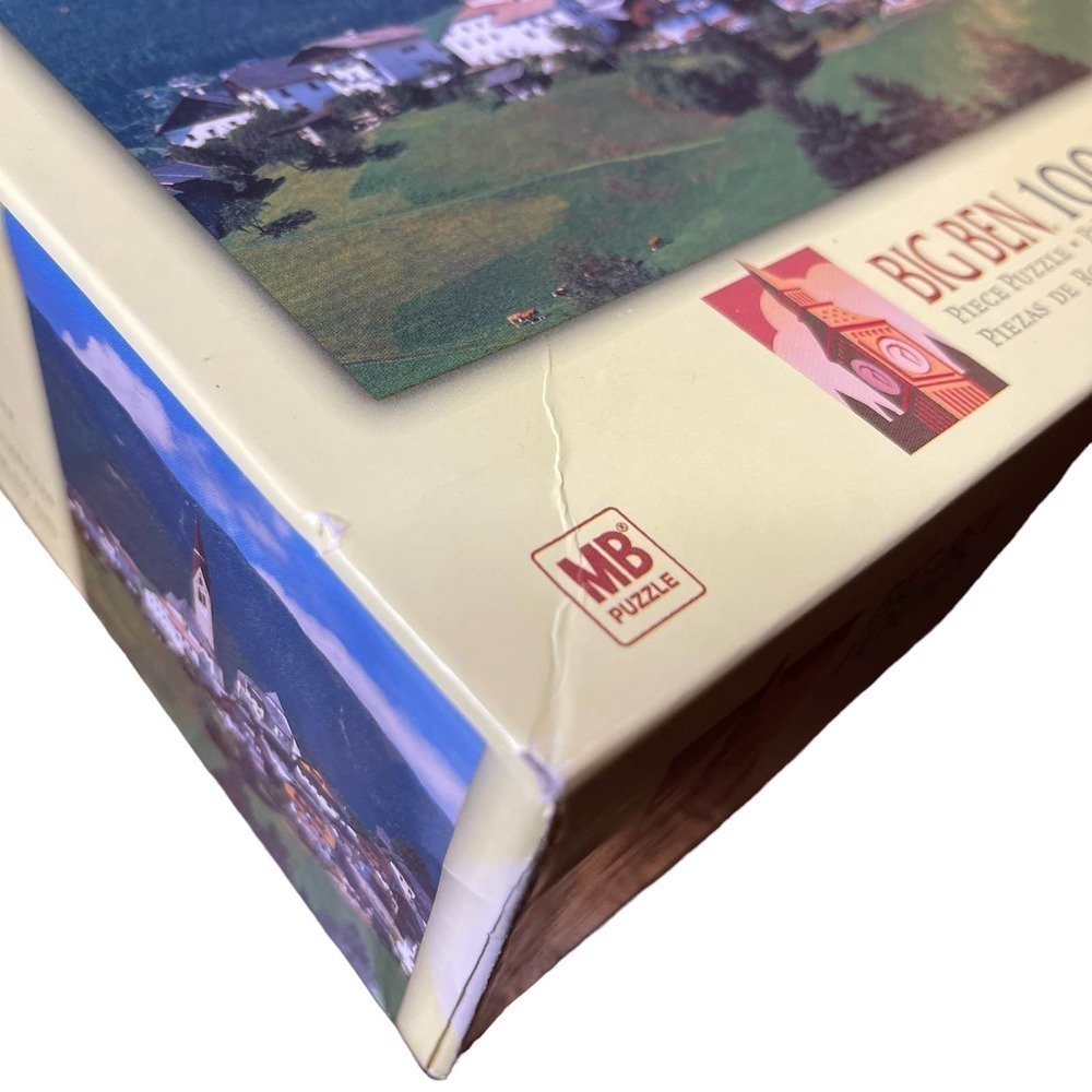 Big Ben 1000 Piece Puzzle Gadertal Valley South Tyrol Italy SEALED 2004 - Picture 9 of 10